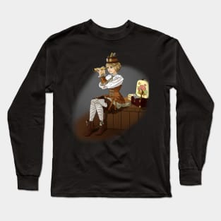 Steampunk Girl Long Sleeve T-Shirt